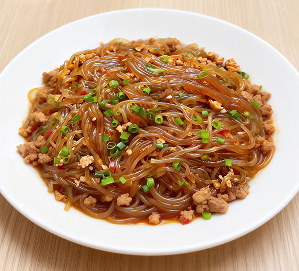 Ground Pork with Glass Noodles